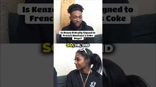 Is Kenzo B Really Signed to French Montana 👀| #shortsviral #shorts #interviewshorts #frenchmontana