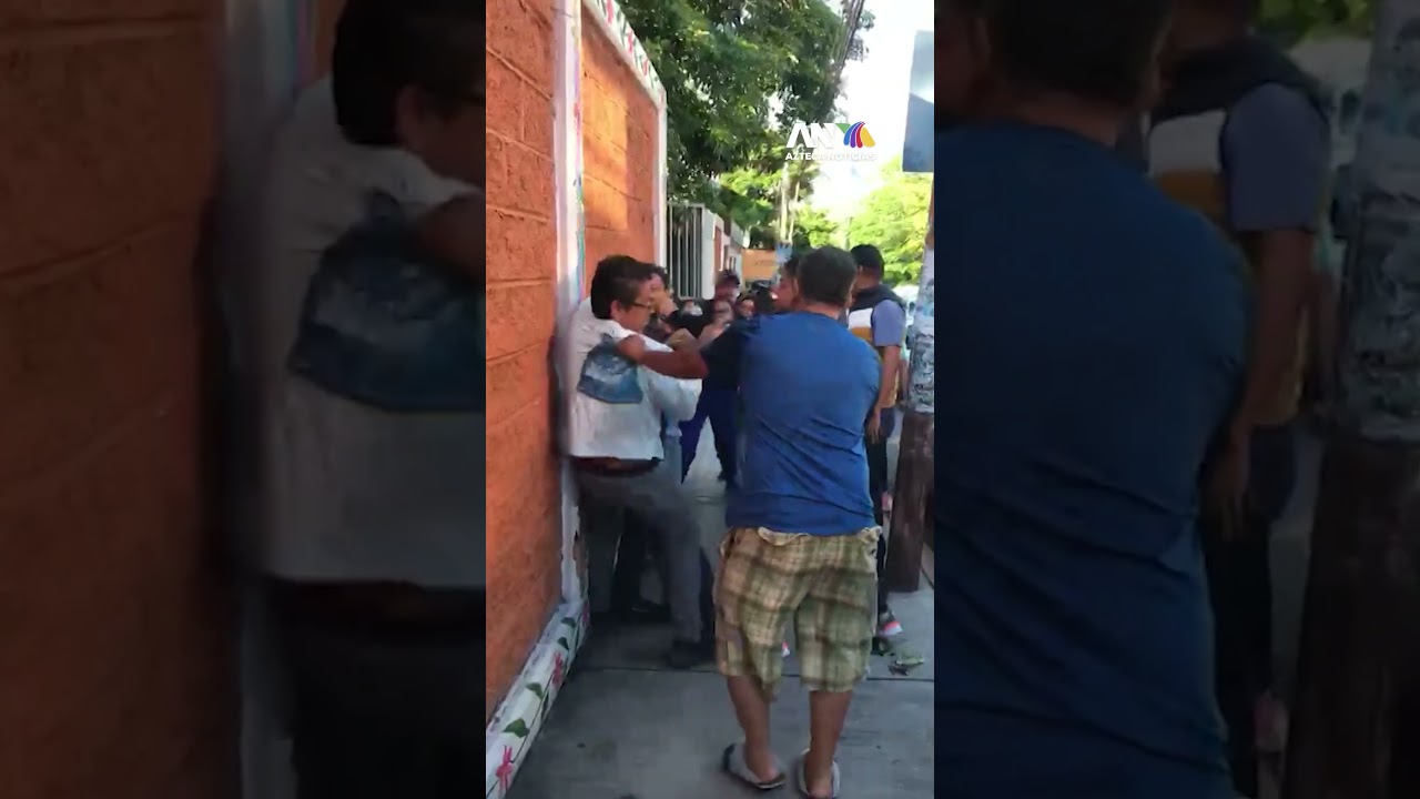 VIOLENCIA MACHISTA | Padres someten a sujeto que agredió a su expareja en Chilpancingo