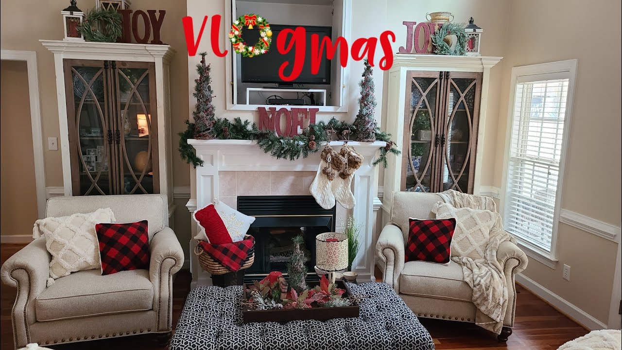 Vlogmas 2020! Christmas Home Decor Reveal! - YouTube