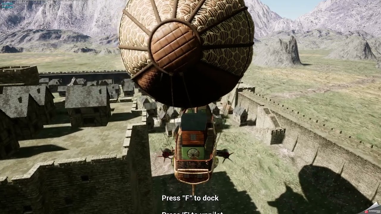 Skyborn Chronicles - Airship Mechanic Showcase