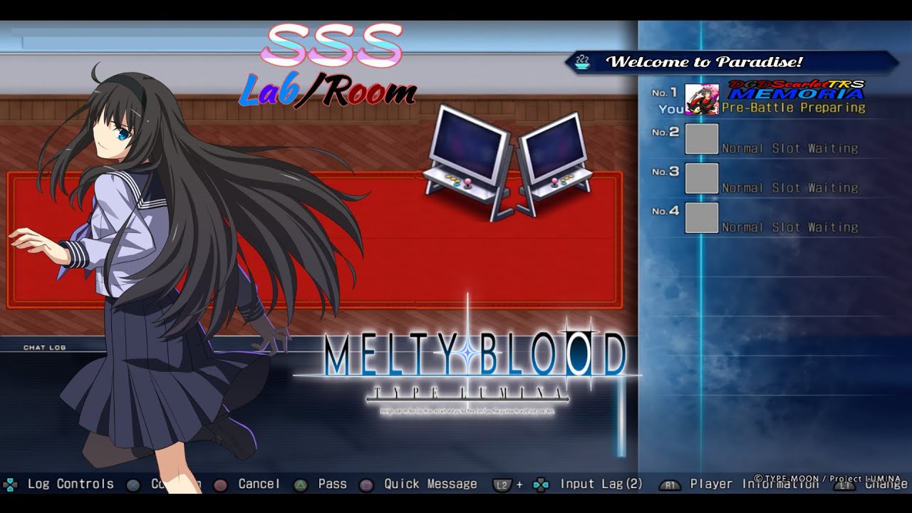 Melty Blood type Lumina (Steam) - My Akiha Tohno new stylish combo