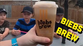 Tim Hortons Biebs Brew Taste Test | Stratford Ontario Canada | #justinbieber  #timhortons screenshot 4
