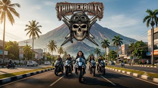 Lagu Komunitas Motor Terbaik! THUNDER BOLTS - Menerjang Badai & Kegelapan