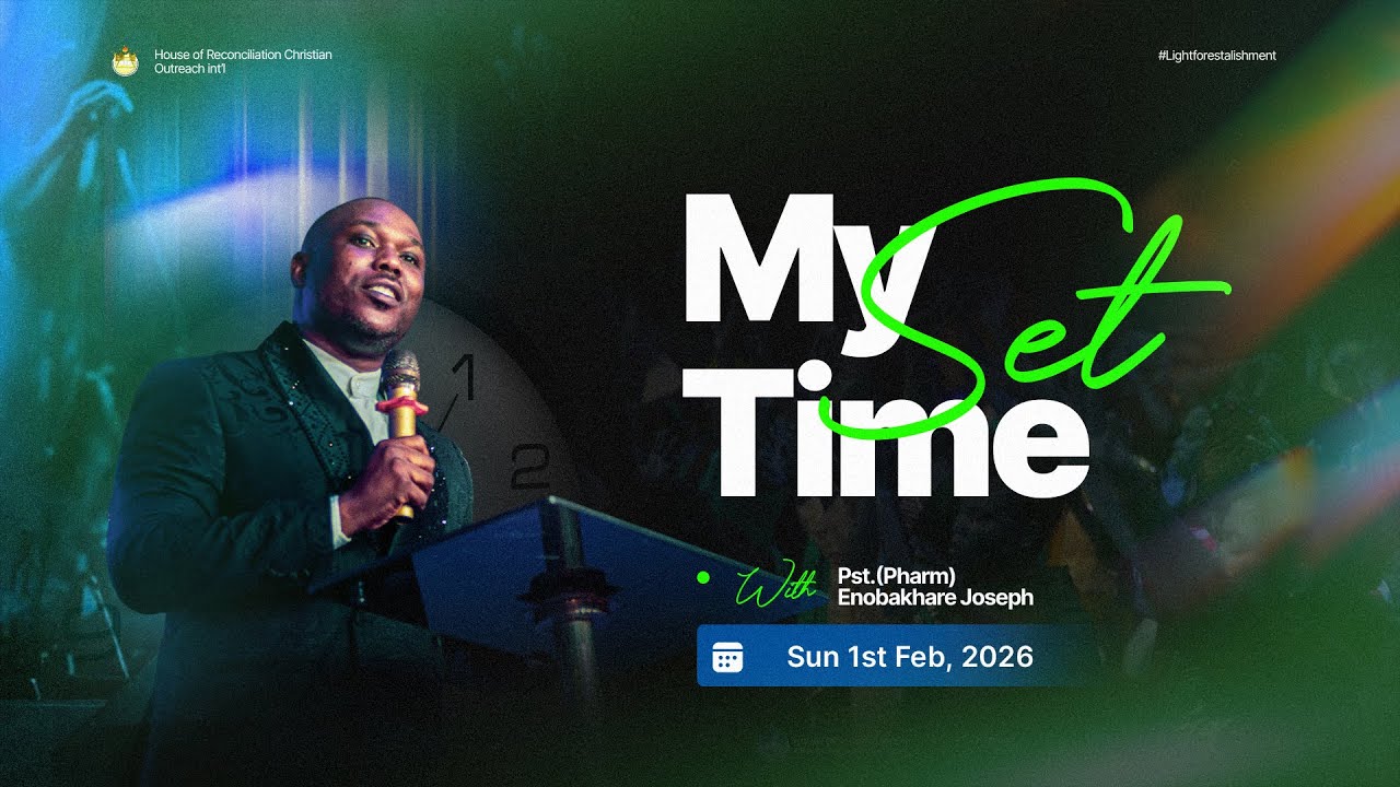 PST. (PHARM). JOSEPH ENOBAKHARE | MY SET TIME | 2ND SERVICE