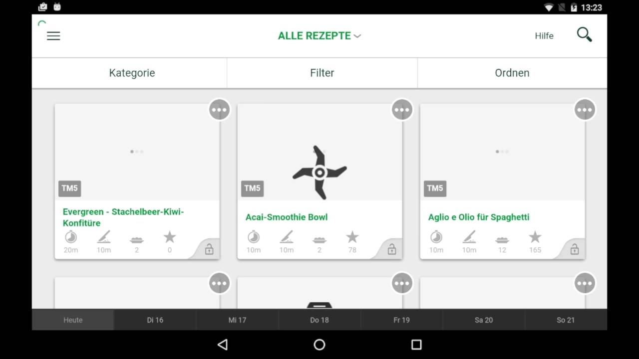Die ersten Schritte mit dem Cook-Key® am Thermomix® TM5 von Vorwerk ...
