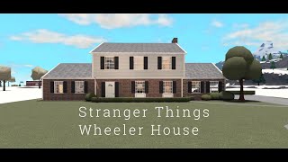 Stranger Things Wheeler House in Bloxburg