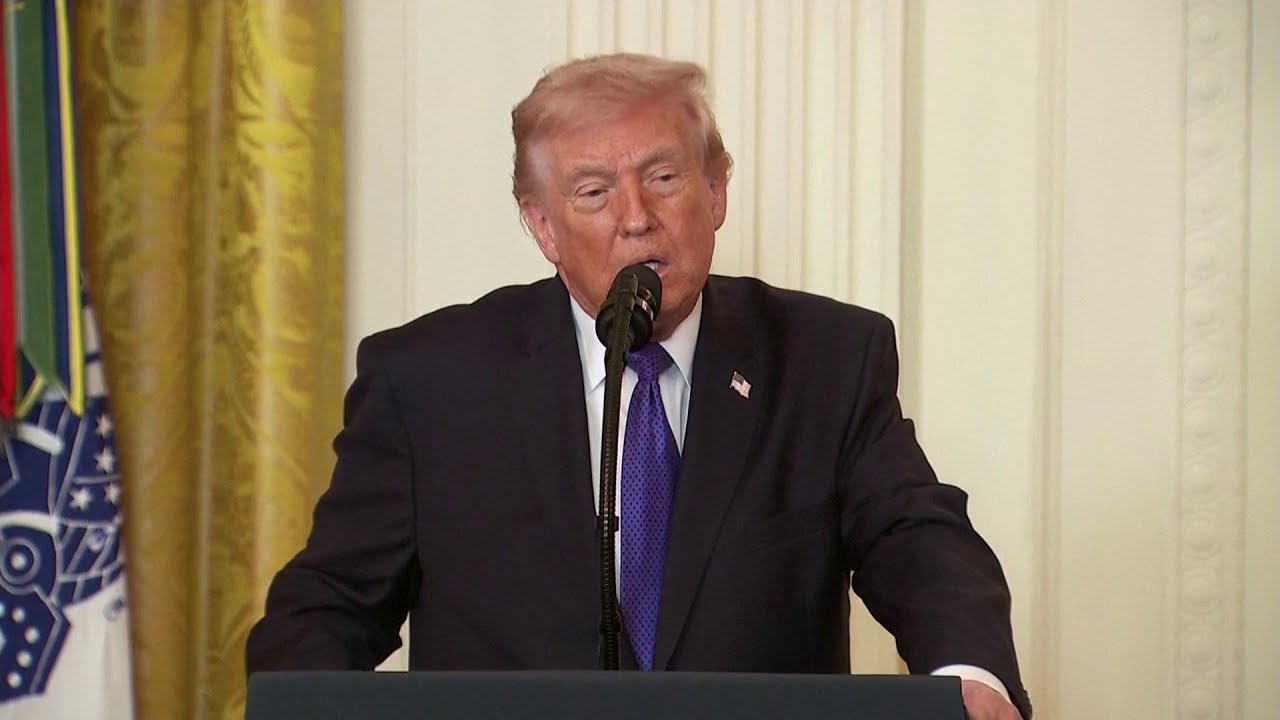 ترمب: نعمل على التخلص من تهديد النظام الإيراني