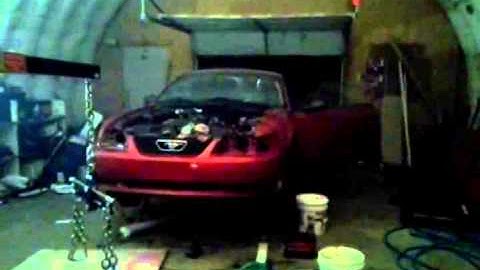 Mustang 4v Swap open headers