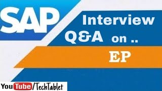 SAP Portal Interview Question & Answers - Realtime - TechTablet Information