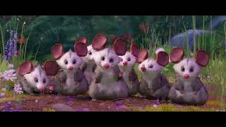 映画『野生の島のロズ』本編映像_ピンクシッポが伝授する'死んだフリ'大作戦