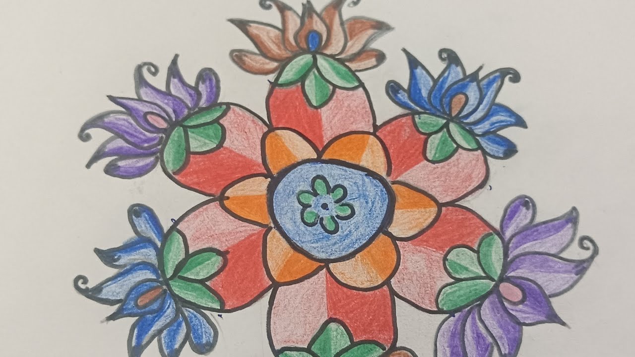 Rangoli design 