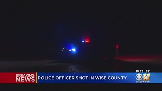 Officer Shot During Traffic Stop In Wise County, Suspect At Large