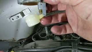 Vespa SI Carb bad float needle fix