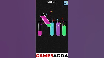 Water Color Sort Level 71 Solution