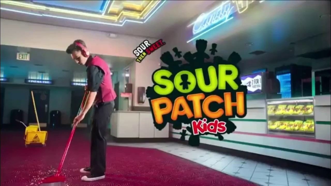 Sour patch kids new crush fruit mix candy commercial - YouTube