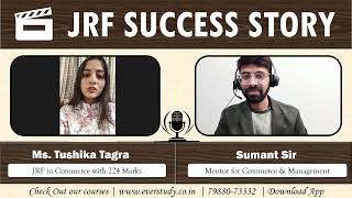 Interview With Ms. Tushika Tagra Jrf In December 2025 Ugc Net Commerce