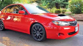 2008 Subaru Impreza WRX Sedan TURBO 5 Speed Manual for sale in Milwaukie, OR 2008 Subaru Impreza Wrx Sedan