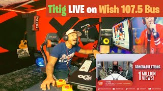 MC Einstein ft. Flow G, Yuri Dope, and Jekkpot perform “Titig” LIVE on Wish 107.5 Bus | Reaction