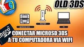 Conectar la Micro SD de tu Nintendo 3ds a tu Computadora via WIFI | Old 3ds | New 3ds