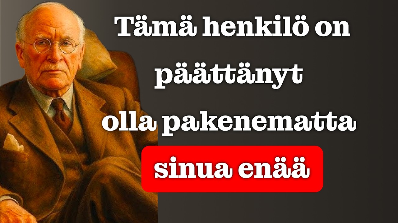 Kun tämä henkilö tulee sinua vastaan (se on merkki) – hän ei voi enää paeta | Carl Jung