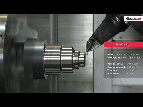 Mastercam 2020 | PrimeTurning™ mit Sandvik Coromant