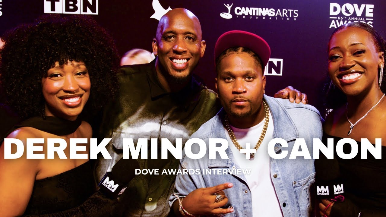 Derek Minor & Canon | 56th Annual GMA Dove Awards | M&M Live Radio