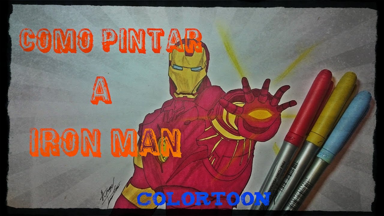 como-pintar-a-iron-man-how-to-paint-iron-man-youtube