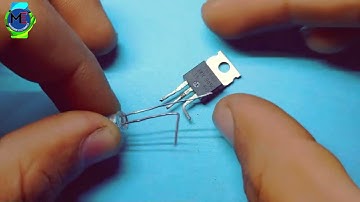 Simple touch on | off Cirut using Mostfet IRF840