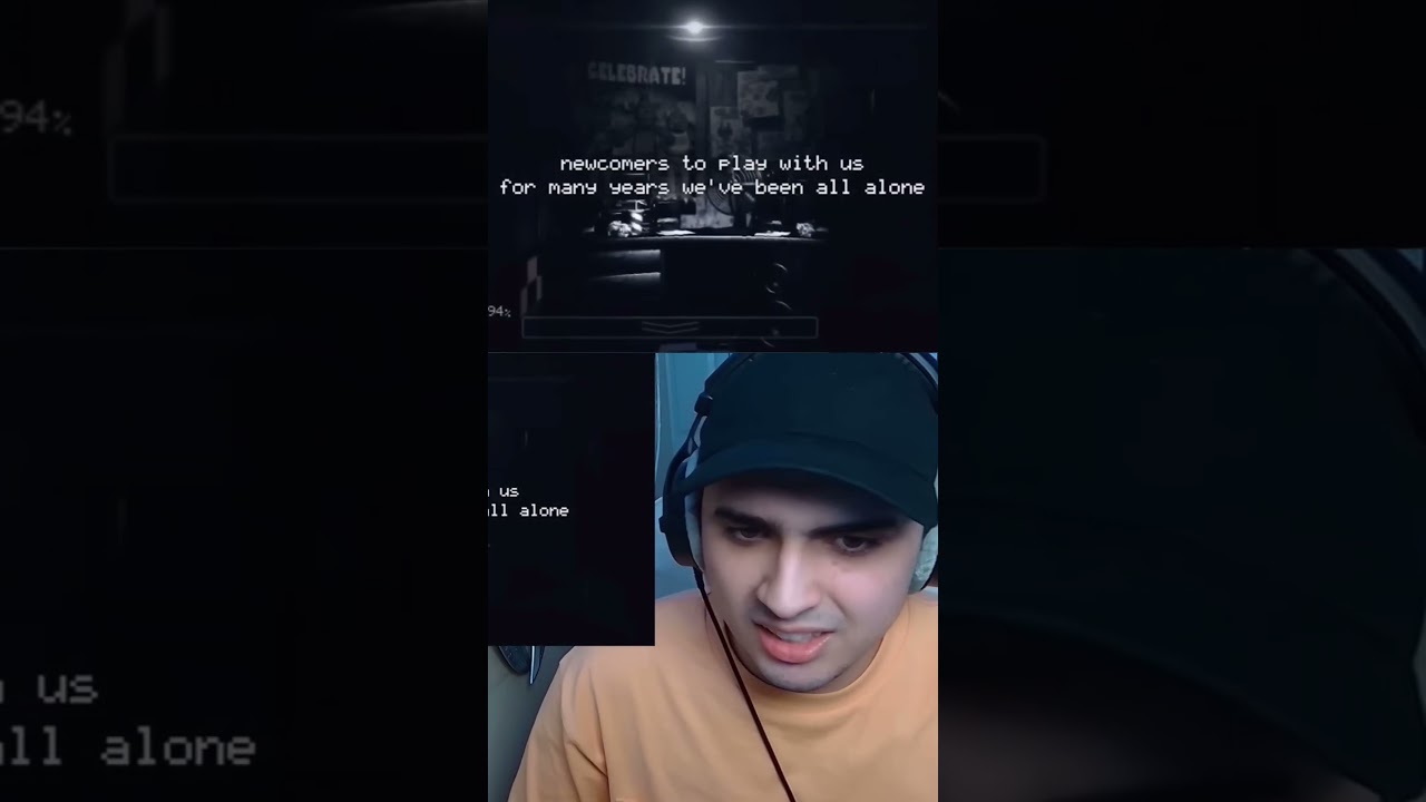 First time hearing FNAF music #shorts