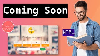 How to Create a Coming Soon - HTML
