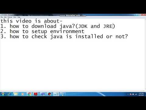How to set path for java?