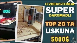 O'ZBEKISTON UCHUN YANGI TOP 20 SUPER USKUNALAR | BUSINESS IDEAS TOP 20 MACHINES