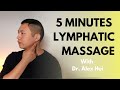 Simple lymphatic massage for the head face and neck