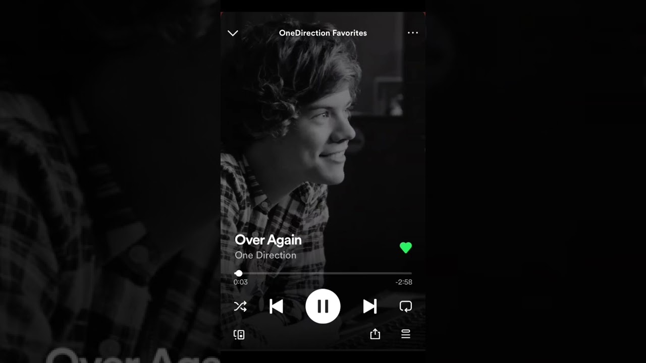 Over Again - One Direction Sped up audio
