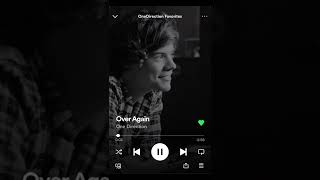 Over Again - One Direction Sped up audio