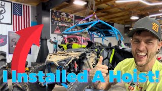 I Installed A Hoist In My Shop