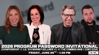 Progrum Password Invitational Championship: #1 Lil' B & Marney Gellner vs. #2 Common & Cory