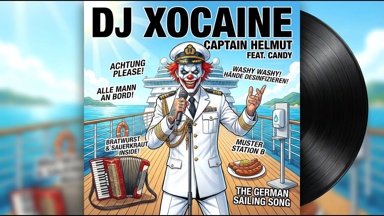Captain Helmut - WASHY WASHY | The Ultimate Cruise Holiday Anthem 2026 🚢☀️