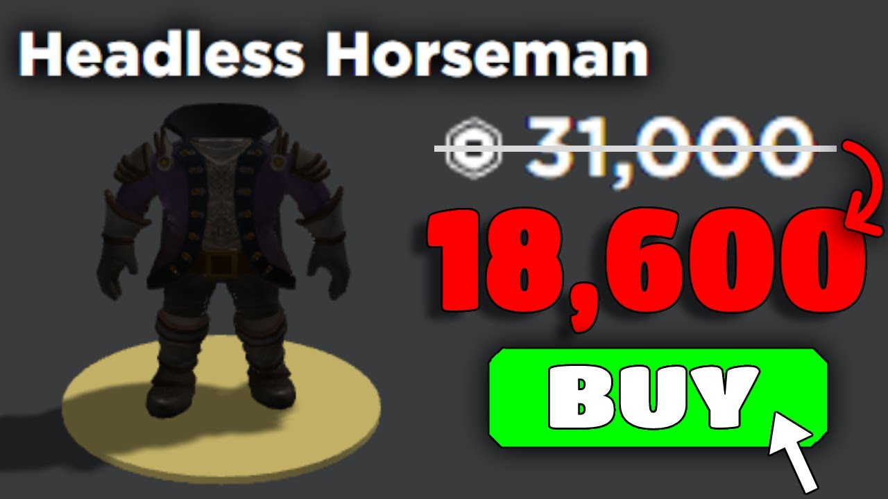 4sby on X: Halloween Giveaway!! 1x Headless Horseman Package! (31k Robux)  1x Custom UGC Item! 1x $25 Robux Gift card! 2x 5k Robux! Follow, Retweet  and join my group to enter the