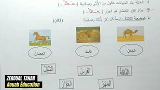 حل نموذجي لامتحان الفصل الثاني في التربية العلمية 2023-2024  (نموذج01 )≡ الثانية ابتدائي