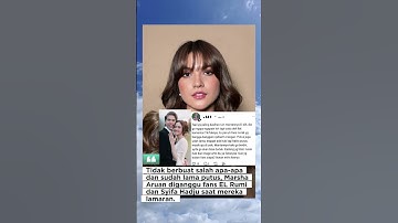 Netizen sayangkan sikap fans syifa hadju dan el rumi pada marsha aruan