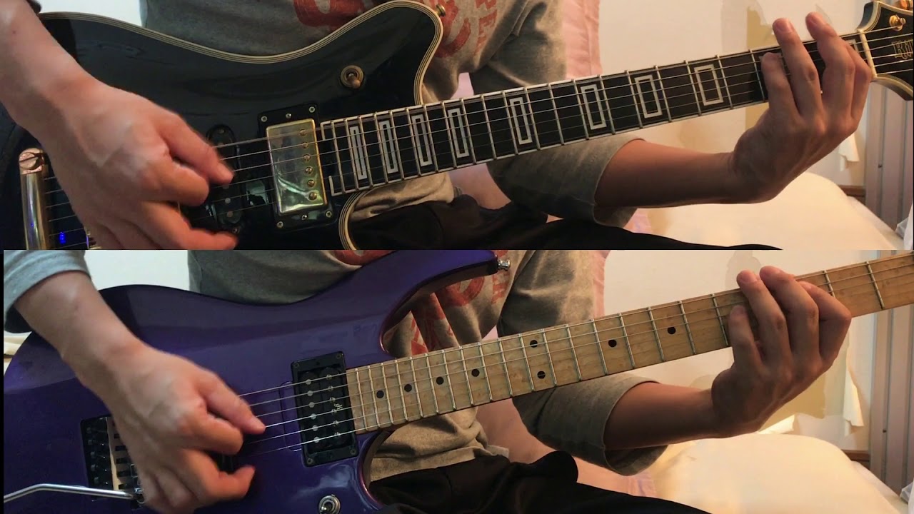 X Japan I Ll Kill You Guitar Cover Youtube