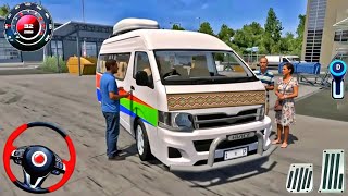 Real Mobile Minibus Simulator 2026 | Offroad Van Driving 3D Games - Bus Game Android Gameplay screenshot 3