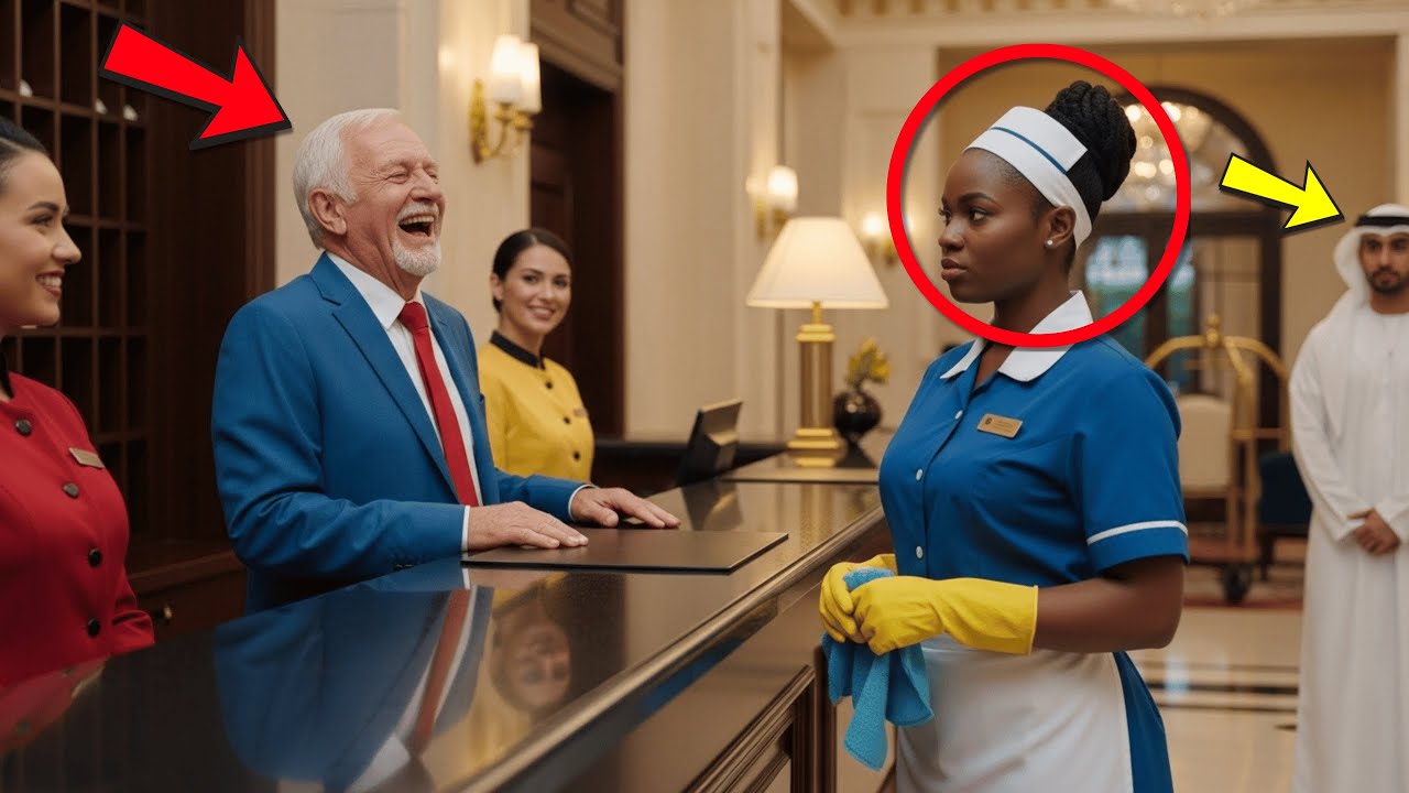 HOTELBESITZER DEMÜTIGT PUTZFRAU VOR SCHEICH... BIS SIE PERFEKT ARABISCH ANTWORTET!