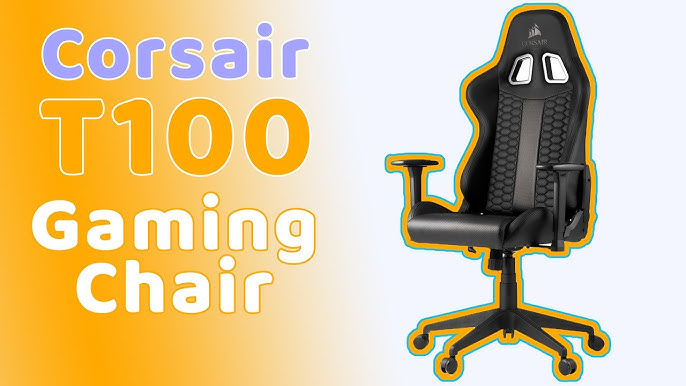 YouTube CHAIR GAMING LEATHERETTE BEST ( TC100 BUILD RELAXED ) VIDEO AND GAMING UNBOXING CHAIR -2023 - CORSAIR