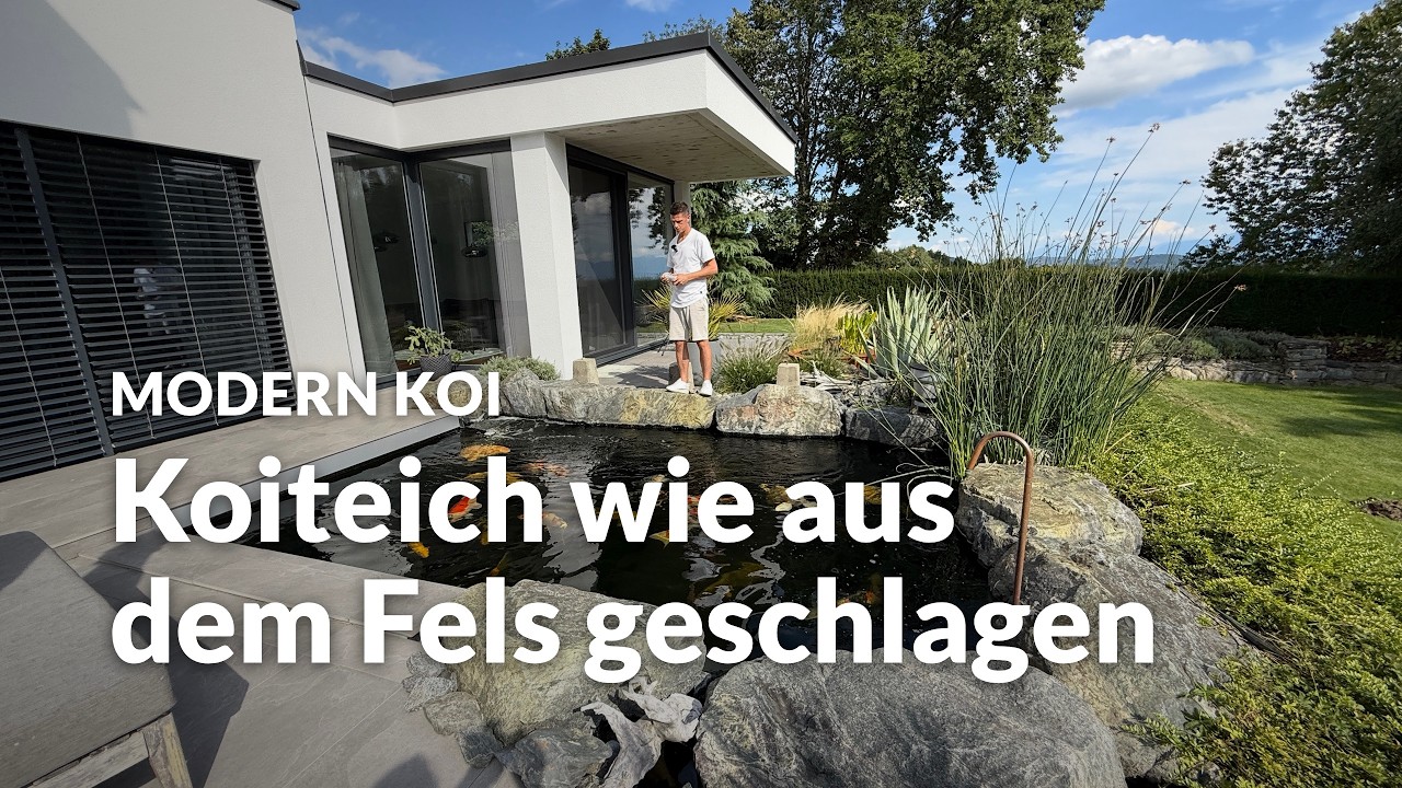Johannes' 20.000l Koiteich | Modern Koi Blog #8271