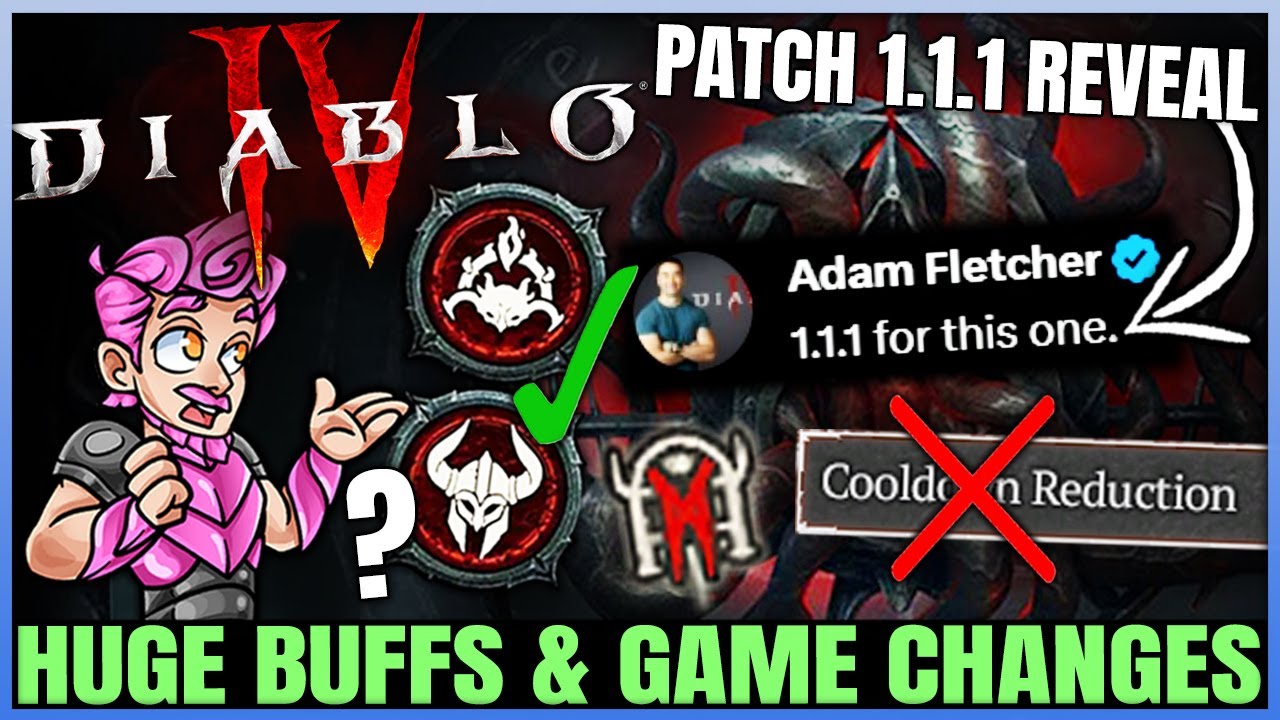 Diablo 4 Patch Notes 1.1.1 Revealed