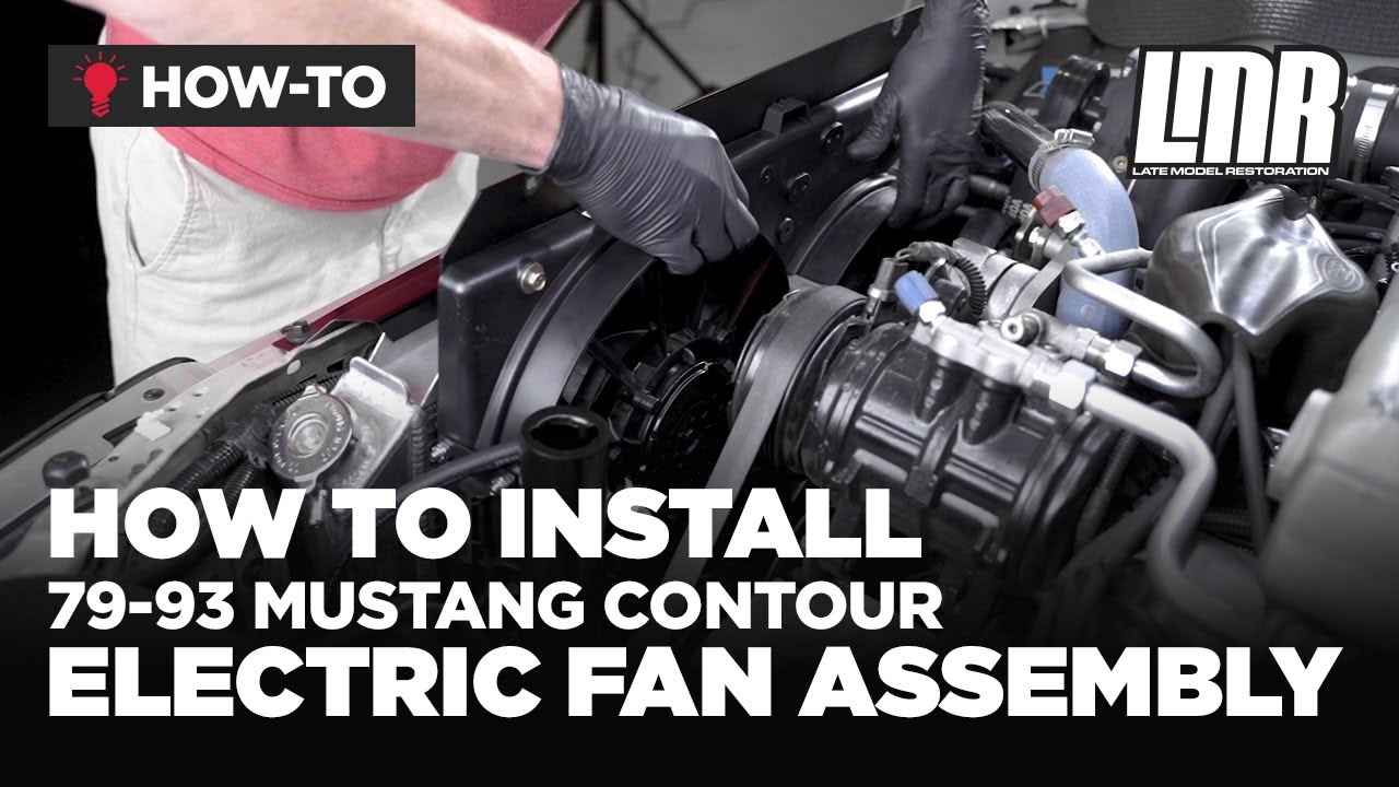 Fox Body Electric Fan Kit