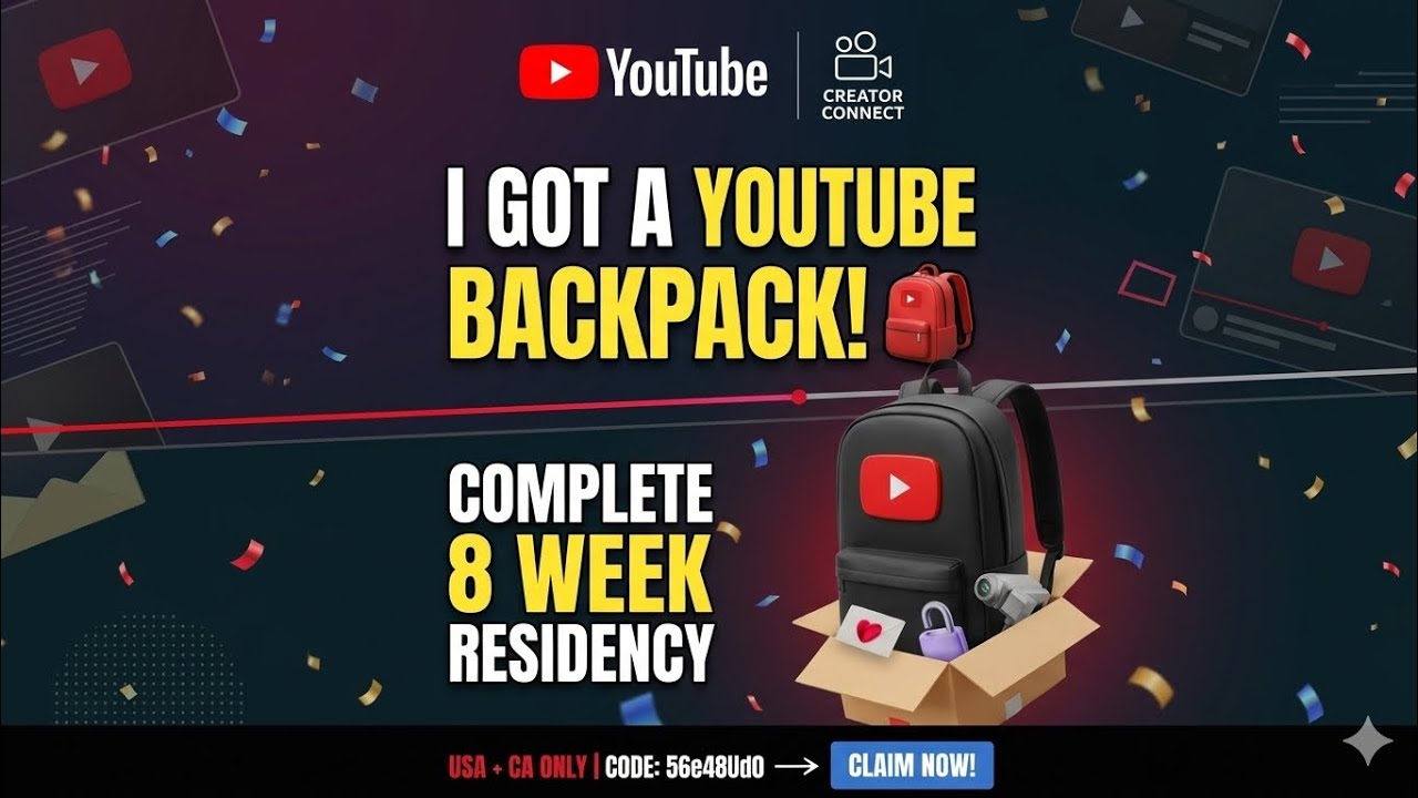 YouTubeから届いた新しいグッズ