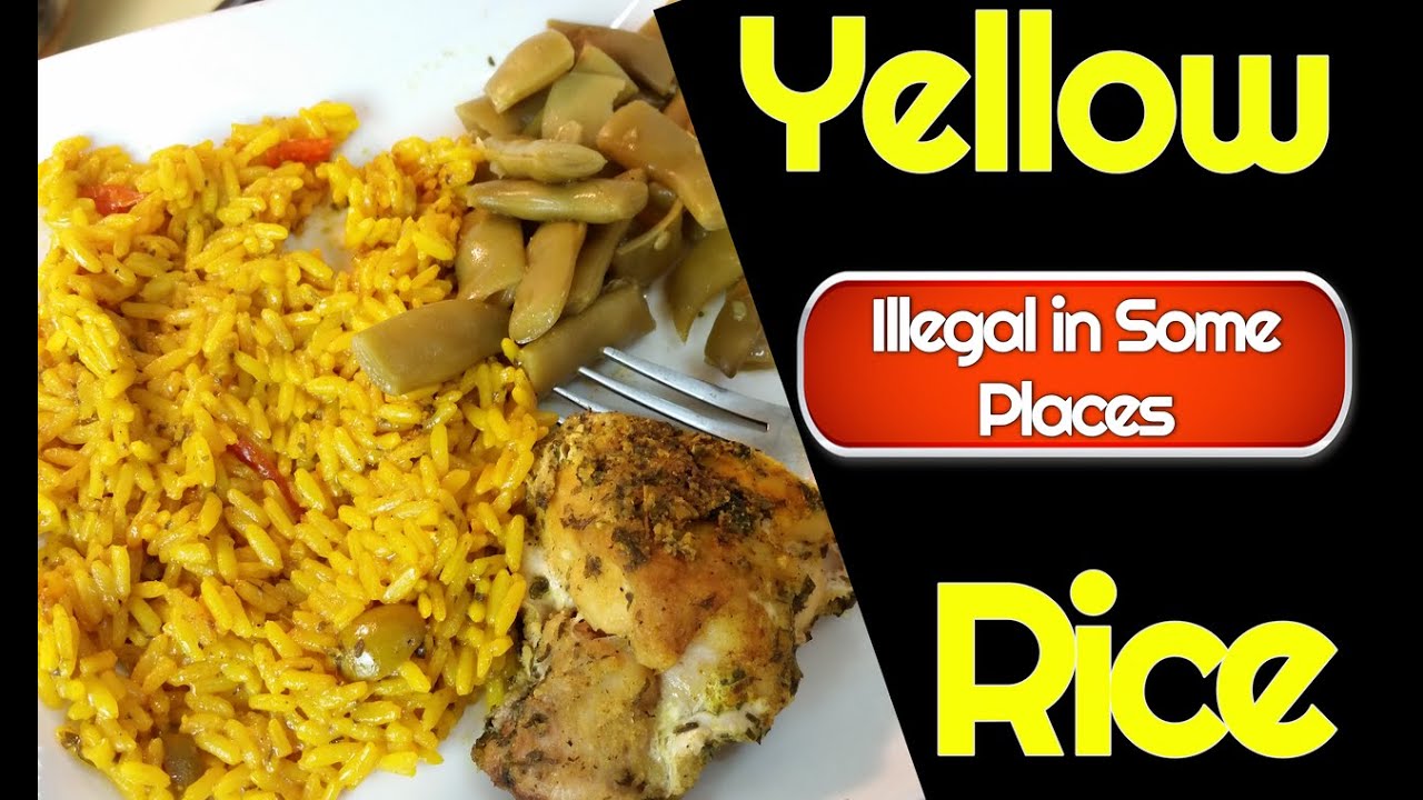 Make white rice into yellow rice. may be Illegal in some areas. YouTube